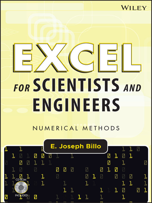 Title details for Excel for Scientists and Engineers by E. Joseph Billo - Available